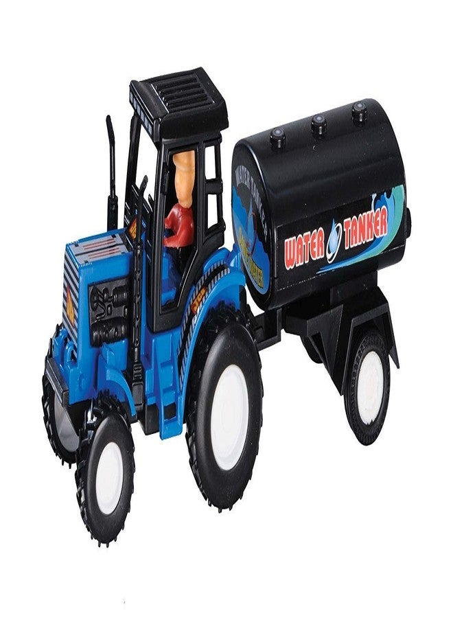 Negi plastic Pull Back Tractor , Multicolour - Image 1